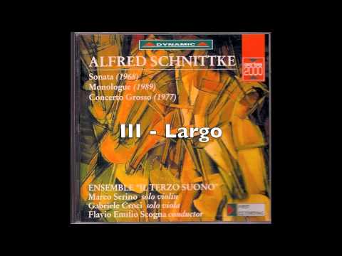 Alfred Schnittke (1934-1998) Sonata No1 for violin and chamber orchestra (1968)