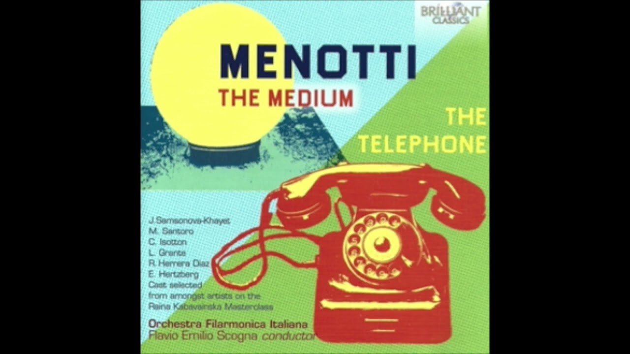 GIAN CARLO MENOTTI - The Medium - opera in two acts - Scogna
